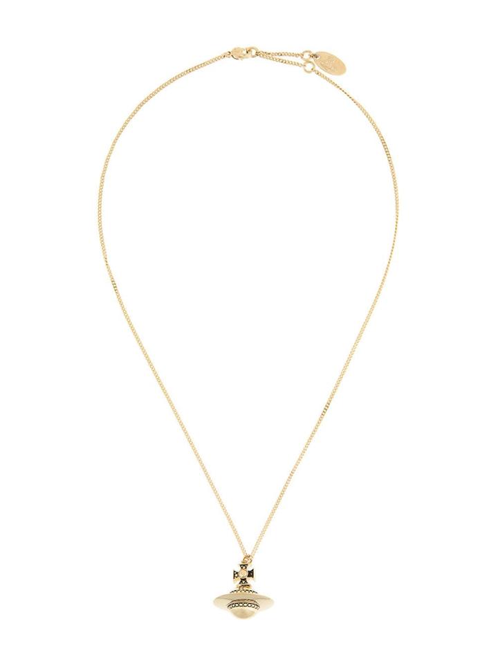 Vivienne Westwood Narcissus Small Orb Pendant Necklace - Gold