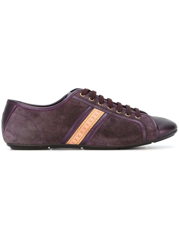 Louis Vuitton Vintage Logo Stripe Sneakers