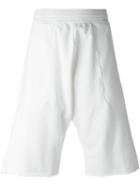 Damir Doma Pumis Track Shorts, Men's, Size: M, White, Cotton