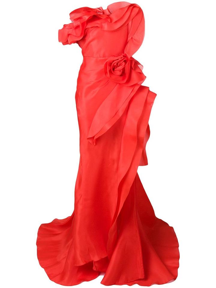 Ermanno Scervino Evening Dress - Red
