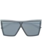 Christian Roth Eyewear Oversized Square-frame Sunglasses - Black