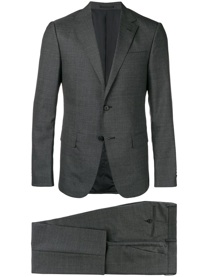 Z Zegna Slim-fit Two Piece Suit - Grey
