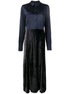 F.r.s For Restless Sleepers Fedra Long Dress - Blue