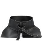 Loewe Obi Tie Belt, Women's, Size: Medium, Black, Calf Leather