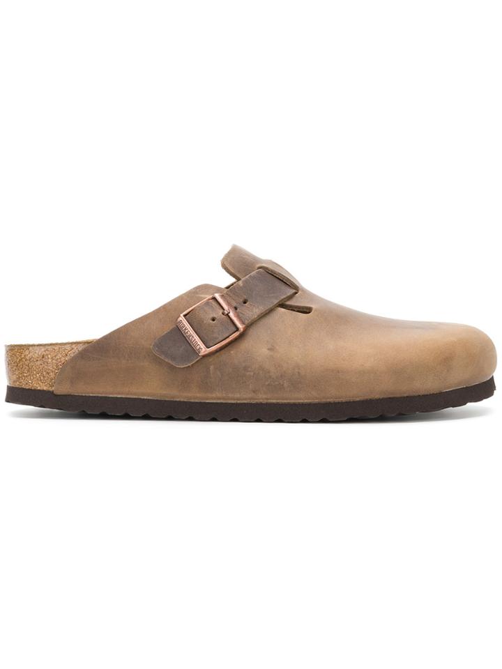 Birkenstock Classic Slip-on Shoes - Brown