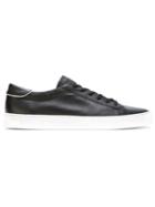 Philippe Model Low-top Sneakers, Men's, Size: 44, Black, Calf Leather/rubber