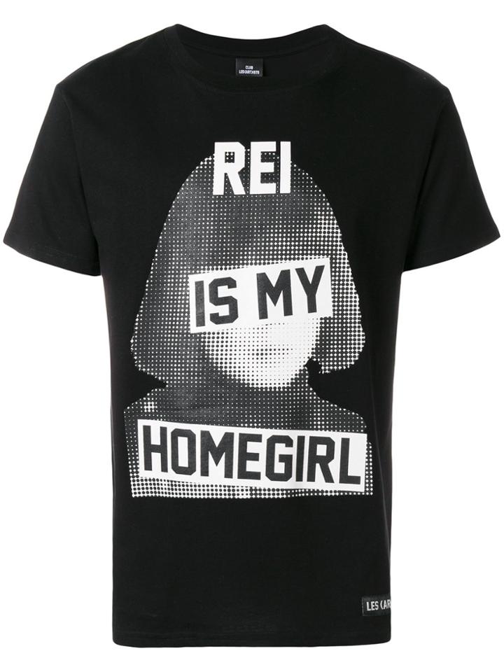 Les (art)ists Rei Is My Home Girl T-shirt - Black