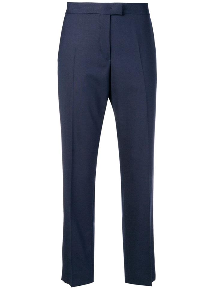 Ps By Paul Smith Cropped Trousers - Blue