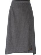 Vivienne Westwood Red Label Striped Asymmetric Skirt