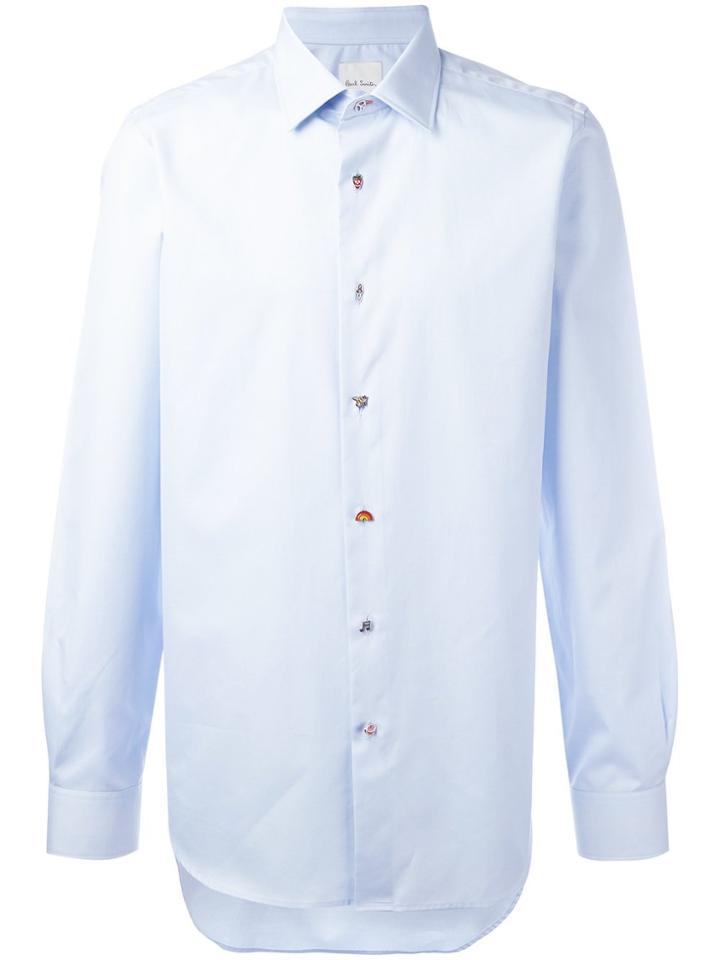 Paul Smith Plain Shirt - Blue