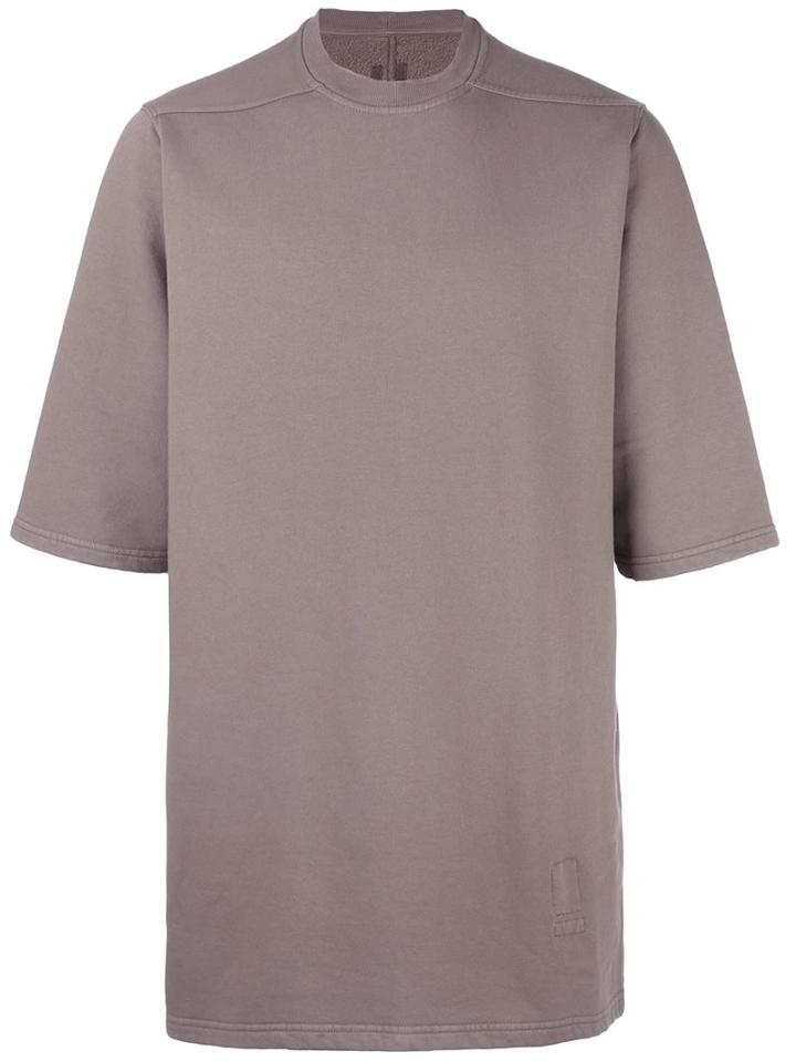 Rick Owens Drkshdw Jumbo T-shirt, Men's, Nude/neutrals, Cotton