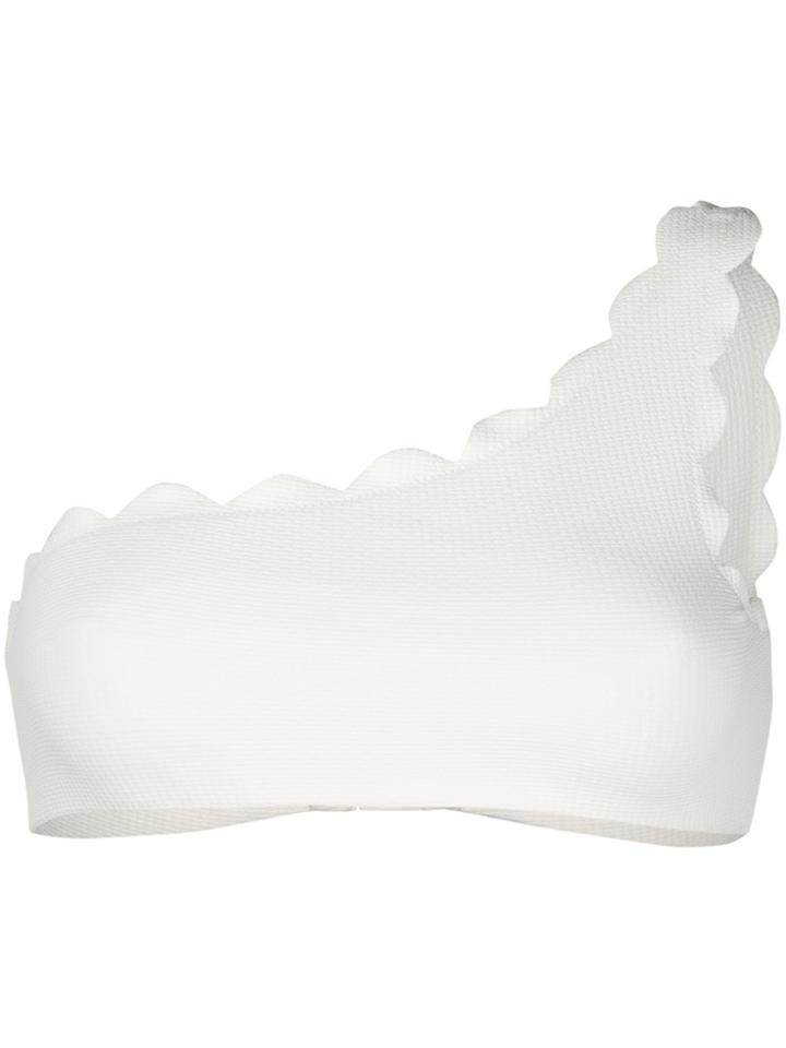 Marysia Strapless Bikini Top - White