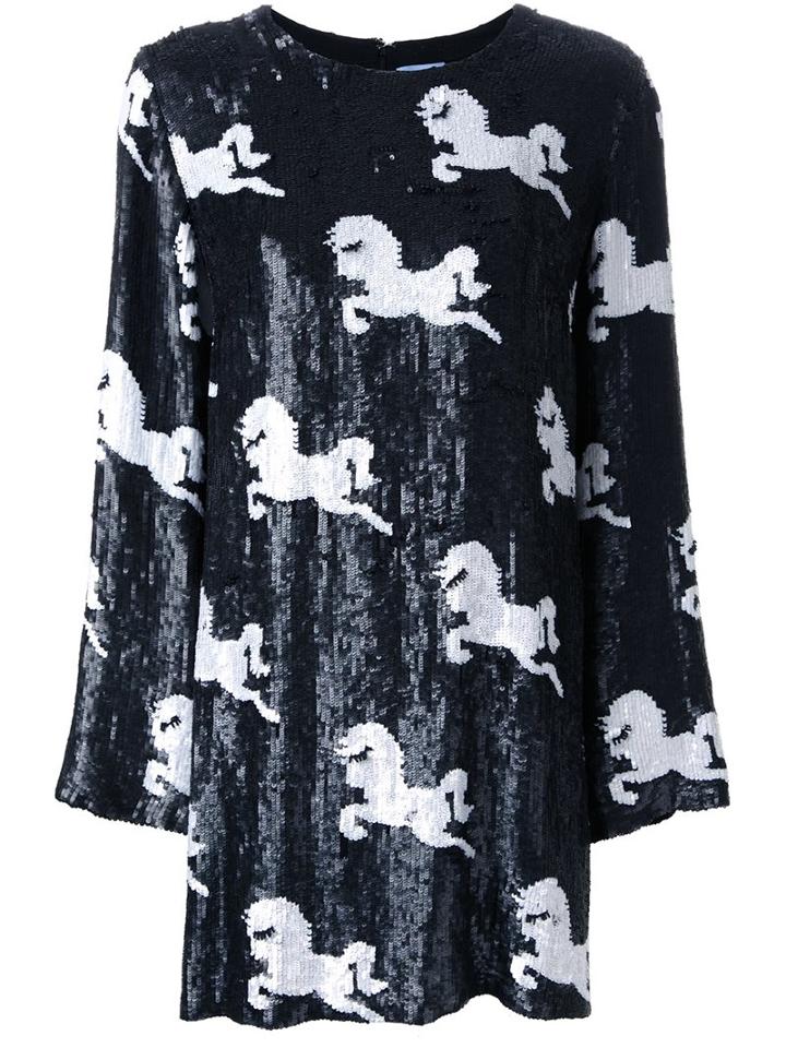 Macgraw 'molasses' Dress, Women's, Size: 8, Black, Polyester/sequin
