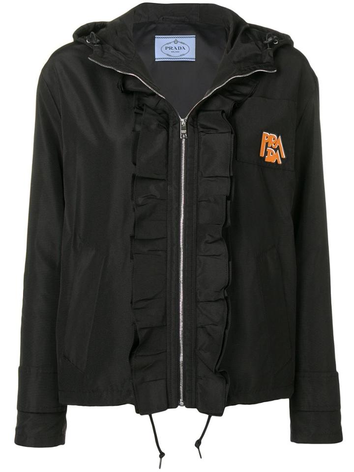 Prada Technical Hooded Jacket - Black