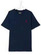 Ralph Lauren Kids Teen Embroidered Logo T-shirt - Blue