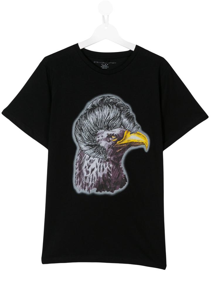 Stella Mccartney Kids Eagle T-shirt - Black