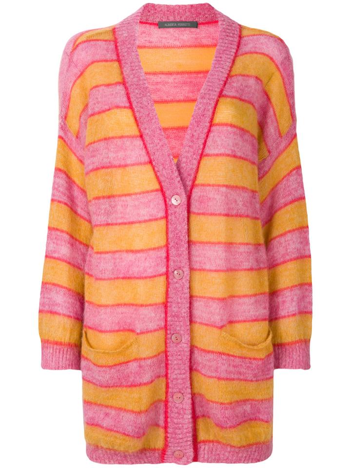 Alberta Ferretti Slouchy V-neck Cardigan - Unavailable