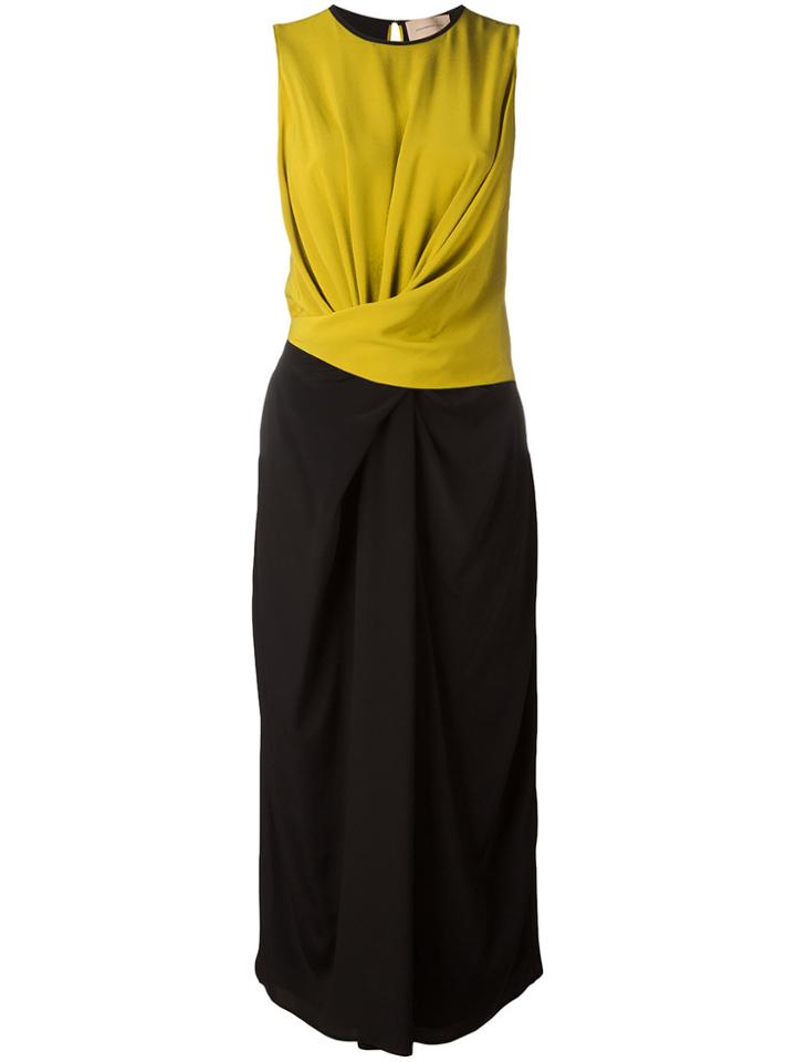 Christopher Kane Long Wrap Dress - Black