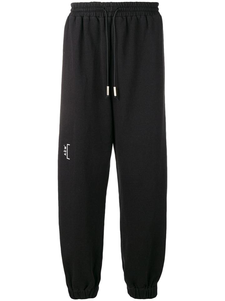 A-cold-wall* Drawstring Waist Track Pants - Black