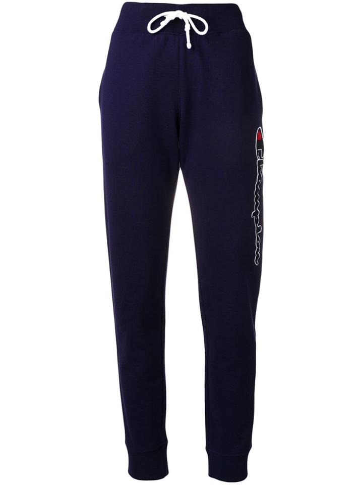 Champion Side Logo Track Pants - Blue