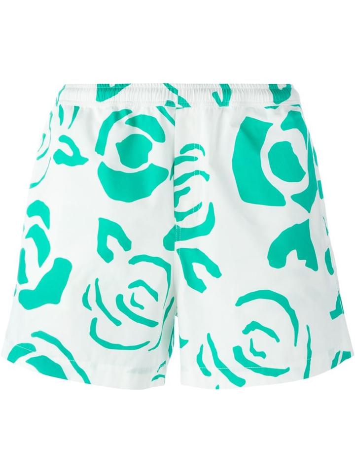 J.w. Anderson Flower Print Swim Shorts