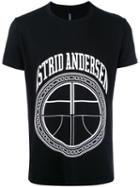 Astrid Andersen Essential Logo T-shirt, Men's, Size: Large, Black, Cotton/spandex/elastane