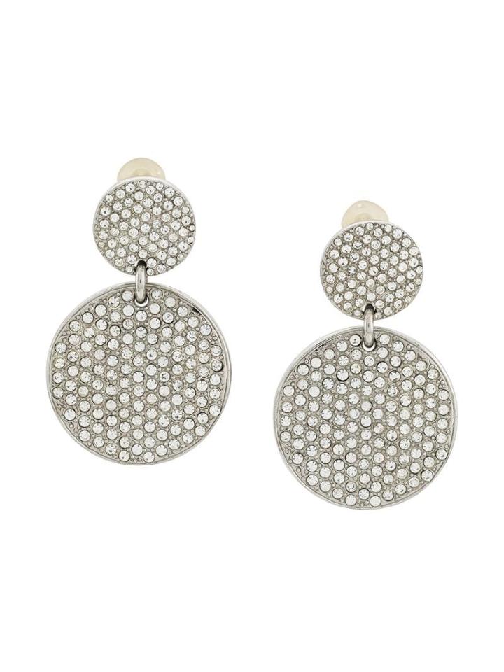 Yves Saint Laurent Pre-owned Rive Gauche Glam Earrings - Silver