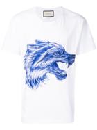 Gucci Wolf Print T-shirt - White