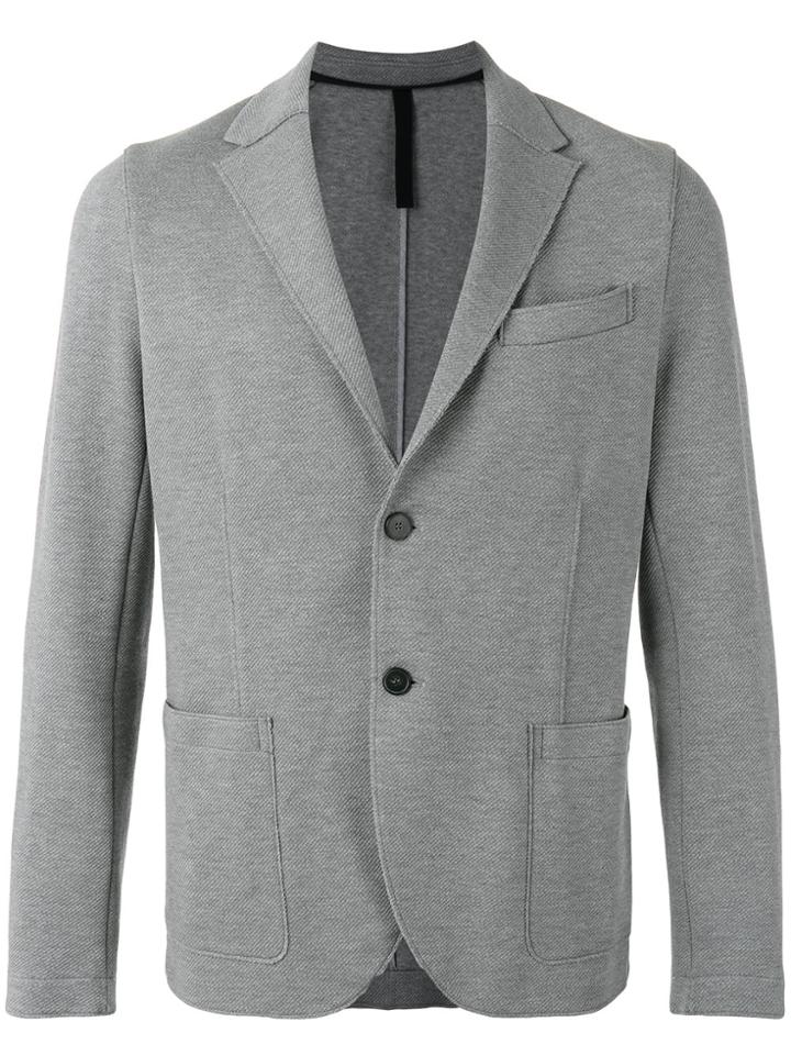 Harris Wharf London Patch Pockets Blazer - Grey