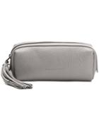 Fabiana Filippi Tassel Make Up Bag - Grey