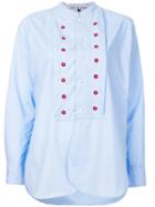 A.f.vandevorst Band Collar Shirt - White