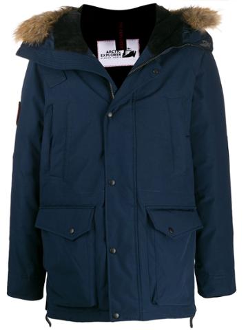 Arctic Explorer Chill Parka Coat - Blue