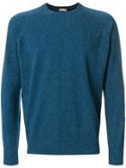 Barba Long Sleeve Sweater - Blue