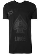 John Richmond Print Fitted T-shirt - Black