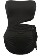 Zimmermann Strapless Swimsuit - Black