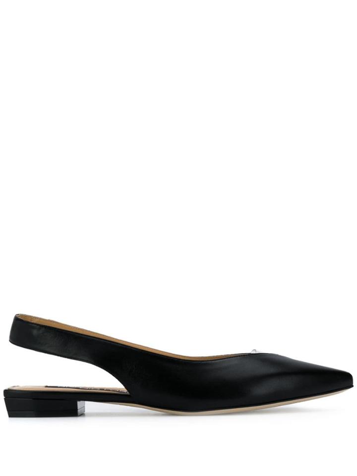 Sergio Rossi Slingback Mule - Black