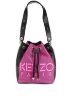 Kenzo Kombo Bucket Bag - Pink