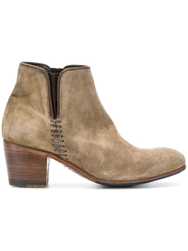 Alberto Fasciani Maya Boots - Neutrals