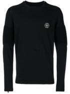 Philipp Plein Ribbed Panel T-shirt - Black