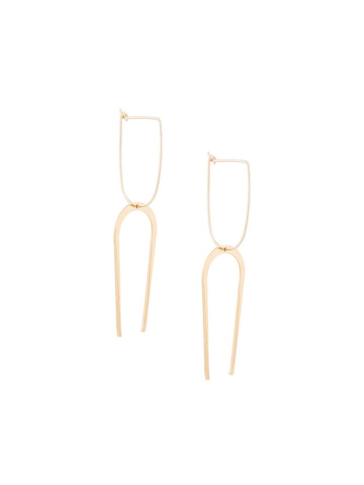 Petite Grand Desertscape Earrings - Metallic
