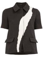 Maison Margiela Jacquard Short Sleeve Jacket