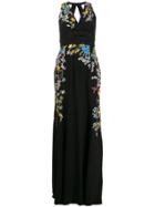Etro Embroidered Long Dress - Black