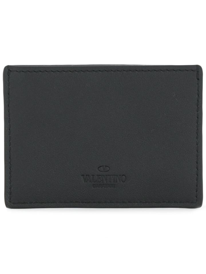 Valentino Valentino Garavan Rockstud Cardholder - Black