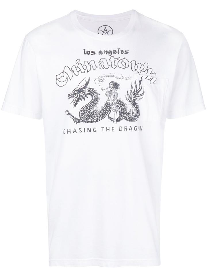 Local Authority Chinatown Print T-shirt - White