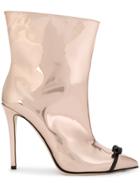 Marco De Vincenzo Bow Detail Boots - Metallic