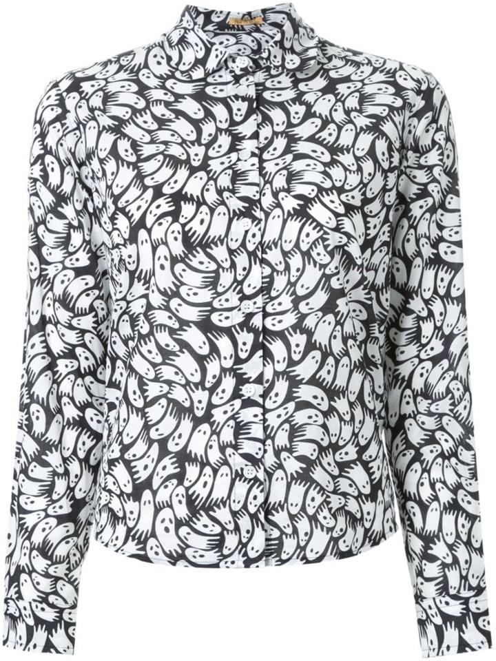 Peter Jensen Ghost Print Shirt