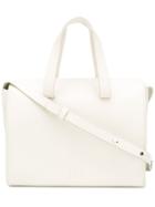 Aesther Ekme Mini Barrel Tote Bag - White