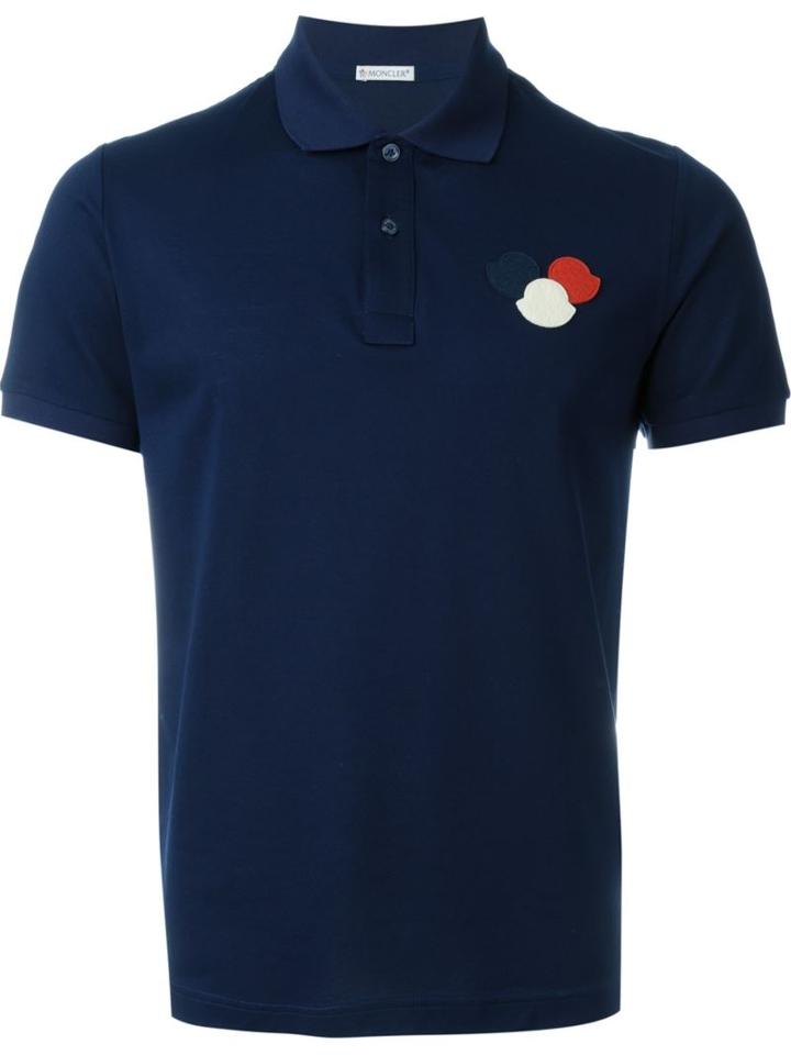 Moncler Logo Patch Polo Shirt