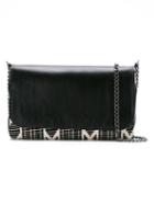 Xaa - Clutch Bag - Women - Cotton/leather - One Size, Black, Cotton/leather