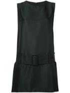 Osklen Belted Mini Dress - Black